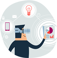 We strive for technological outcomes to advance the traditional insurance sector.