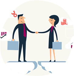 We choose our partners carefully.